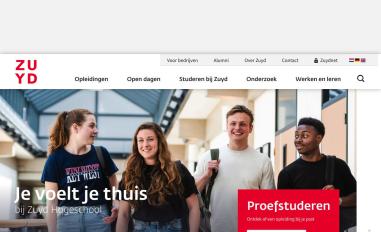 Schermafbeelding van zuyd.nl