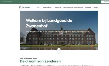 Schermafbeelding van zwanenhof.com