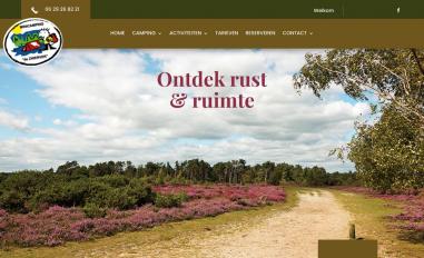 Schermafbeelding van zwerver-raalte.nl