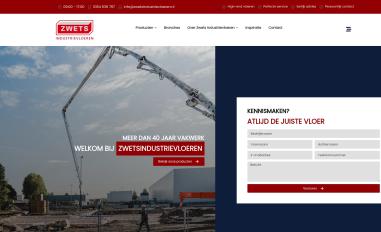 Schermafbeelding van zwetsindustrievloeren.nl