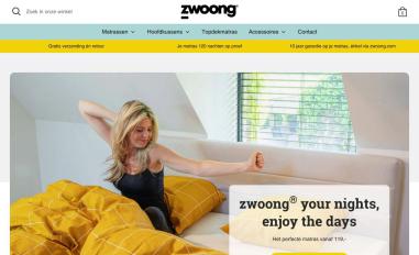 Schermafbeelding van zwoong.be