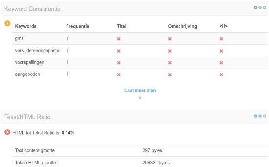 Gratis SEO Check